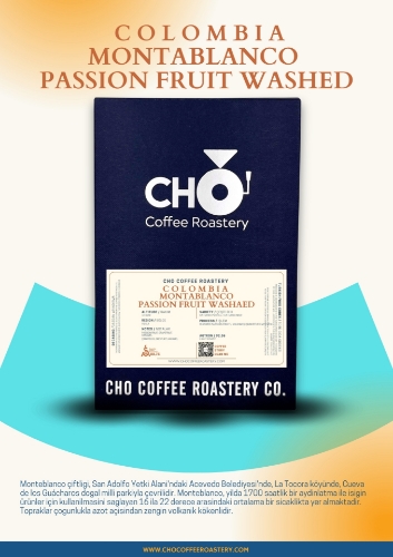 COLOMBIA RODRIGO SANCHEZ MONTEBLANCO PASSION FRUIT WASHED resmi