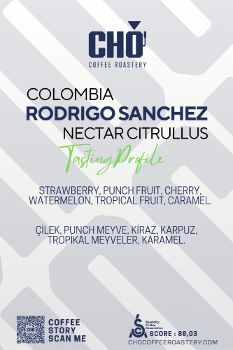 COLOMBIA RODRIGO SANCHEZ NECTAR CITRULLUS  resmi