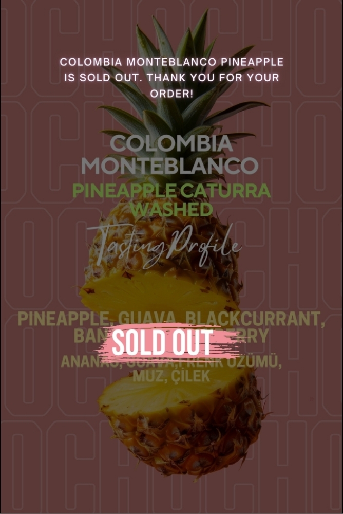 COLOMBIA MONTEBLANCO PINEAPPLE CATURRA / WASHED resmi