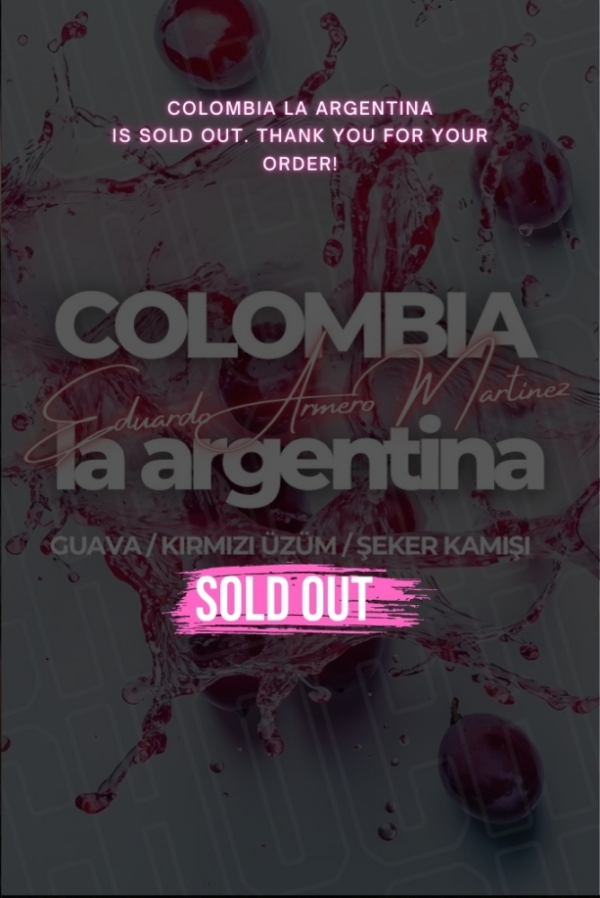 COLOMBIA EDUARDO ARMERO MARTINEZ / LA ARGENTINA SOLD OUT 
